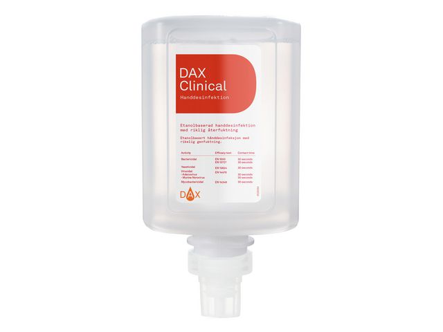 DAX Handdesinfektion Clinical refill 1L | Städ och hygien - Desinfektionsmedel - Handdesinfektion | Kontorsexperten