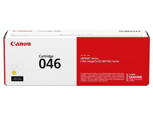 Canon Toner, CRG 046, hög kapacitet, gul, 44992402 | Toner och bläck - Tonerkassetter - Toner Canon | Kontorsexperten