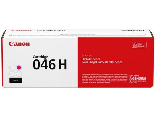 Canon Toner, CRG 046H, magenta, 4161-106 | Toner och bläck - Tonerkassetter - Toner Canon | Kontorsexperten