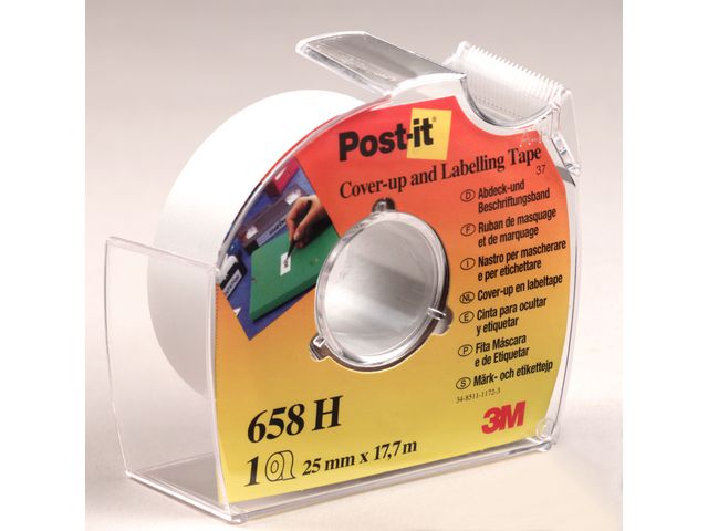 Post-it® Korrigeringstejp 25,4mmx17,7m | Kontorsmaterial - Korrigering - Korrigeringstejp | Kontorsexperten