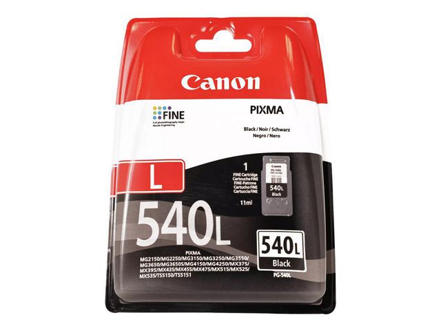 Canon Bläckpatron PG-540L svart | Toner och bläck - Bläckpatroner - Bläckpatroner Canon | Kontorsexperten
