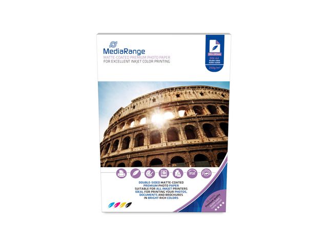 Produktfoto för MediaRange Fotopapper A4 matt