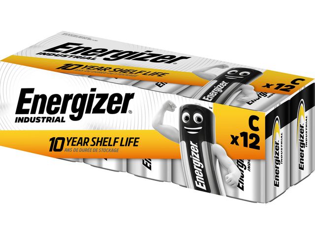 ENERGIZER Batteri Industrial C 12/fp | Kontorsmaskiner - Batterier - C | Kontorsexperten