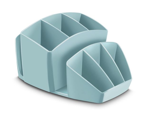 Cep Prylställ Riviera 8 fack turkos | Kontorsmaterial - Till skrivbordet - Penn och Prylställ | Kontorsexperten