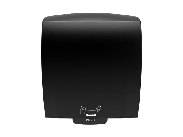 KATRIN Dispenser System handduk svart | Städ och hygien - Toalettpapper och torkpapper - System - Katrin | Kontorsexperten