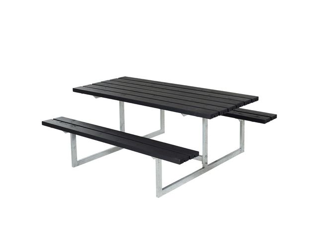 Bänkset Basic trä svart | Kontorsmöbler och inredning - Utemöbler - Bänkar | Kontorsexperten
