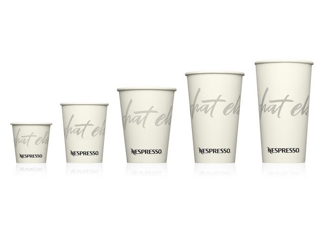 NESPRESSO Pappersbägare OnTheGo 240ml 30/fp | Kök och servering - Engångsartiklar - Pappersbägare | Kontorsexperten