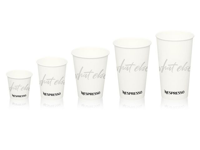 NESPRESSO Pappersbägare OnTheGo 110ml 50/fp | Kök och servering - Engångsartiklar - Pappersbägare | Kontorsexperten
