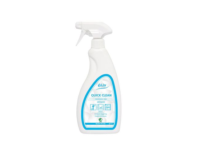 Liv Allrengöring Quick Clean 750ML | Städ och hygien - Rengöringsmedel - Allrent | Kontorsexperten
