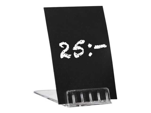 Skylthållare lutande transparent 10/fp | Kontorsmaterial - Butiksmaterial - Prisetiketter och prismärkare | Kontorsexperten