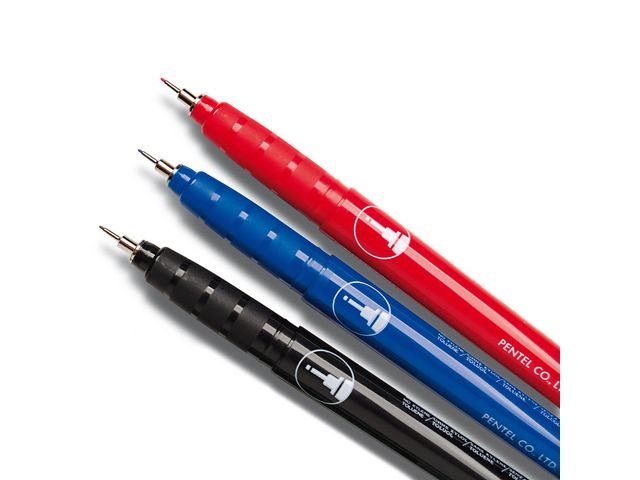 Pentel Märkpenna perm. super fine svart | Kontorsmaterial - Pennor - Finelinerpennor | Kontorsexperten