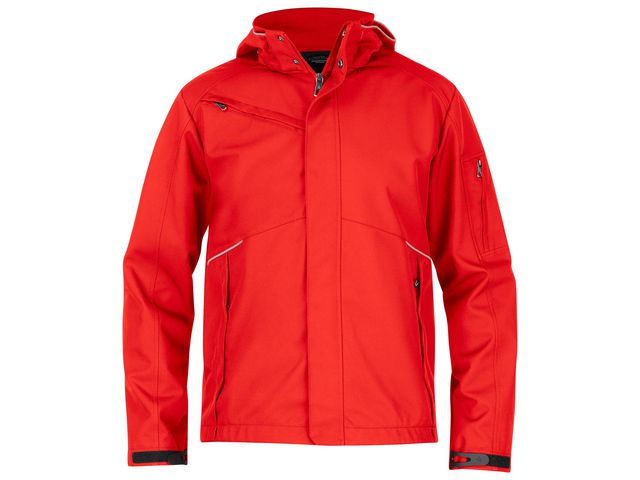 TEXSTAR Softshelljacka FJ80 röd XS | Arbetskläder - Arbetsjackor - Softshelljackor | Kontorsexperten