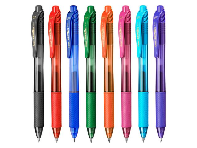 PENTEL Gelpenna EnerGel X 0,7 svart | Kontorsmaterial - Pennor - Gelpennor | Kontorsexperten