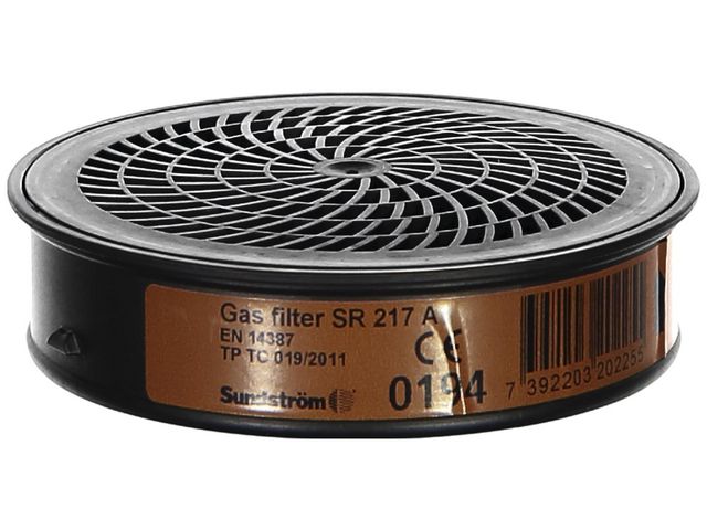 Sundström Gasfilter SR 217 A1 | Skyddsutrustning - Andningsskydd - Tillbehör | Kontorsexperten