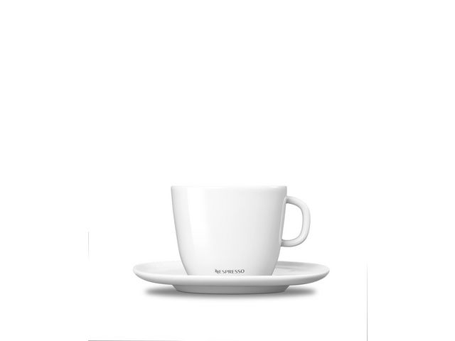 NESPRESSO Kopp Cappuccino porslin 12/fp | Kök och servering - Glas porslin och bestick - Koppar och glas | Kontorsexperten