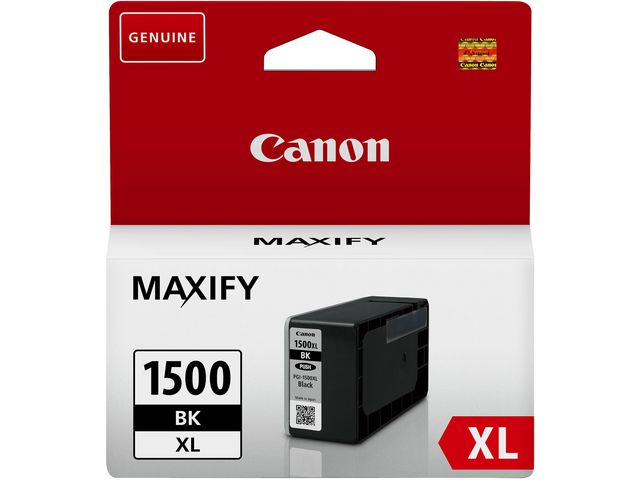 Canon Bläckpatron PGI-1500XL BK, svart | Toner och bläck - Bläckpatroner - Bläckpatroner Canon | Kontorsexperten