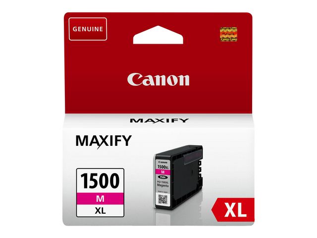 Canon Bläckpatron PGI-1500XL M, magenta | Toner och bläck - Bläckpatroner - Bläckpatroner Canon | Kontorsexperten