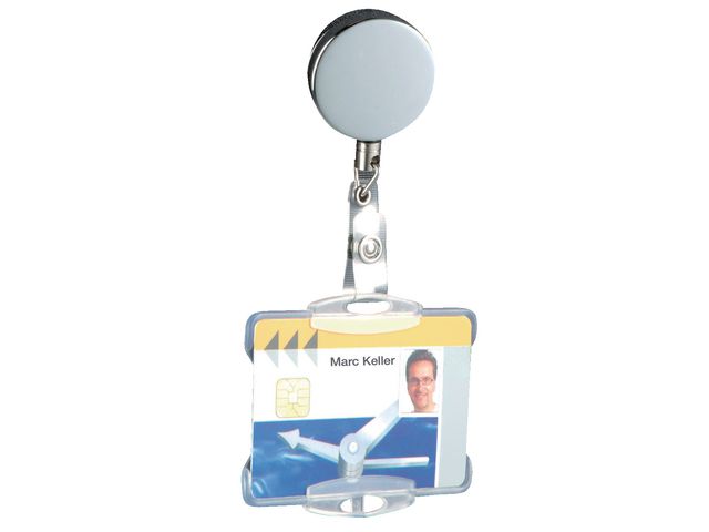 Durable Jojo metall med knäppfäste 10/fp | Kontorsmöbler och inredning - Namnskyltar och korthållare - Korthållare - Yoyo | Kontorsexperten