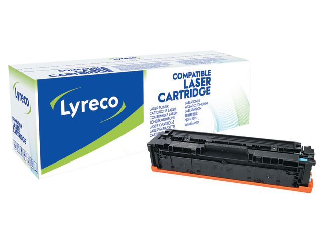 Lyreco Toner HP CF541A 1,3K cyan | Toner och bläck - Tonerkassetter - Toner Lyreco | Kontorsexperten