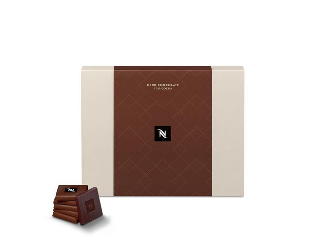 NESPRESSO Choklad mörk 70% kakao 40/fp | Kök och servering - Ätbart - Godis och choklad | Kontorsexperten