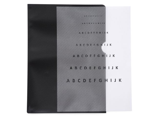 Aktmapp Security A4 PP Svart | Kontorsmaterial - Mappar och plastfickor - Plastmappar och aktmappar | Kontorsexperten