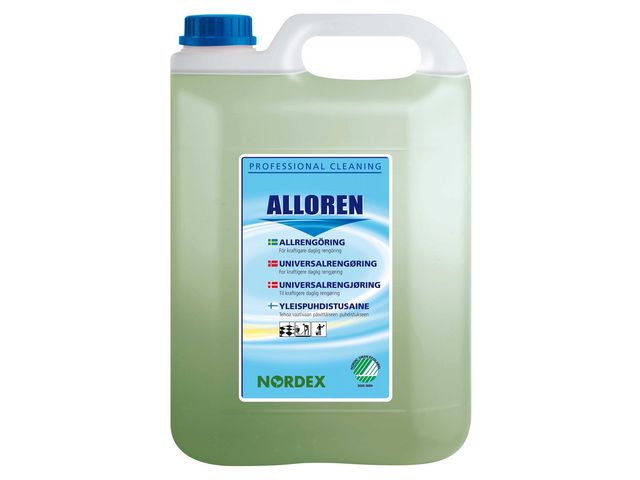 NORDEX Allrengöring Alloren parfymerad 5L | Städ och hygien - Rengöringsmedel - Allrent | Kontorsexperten