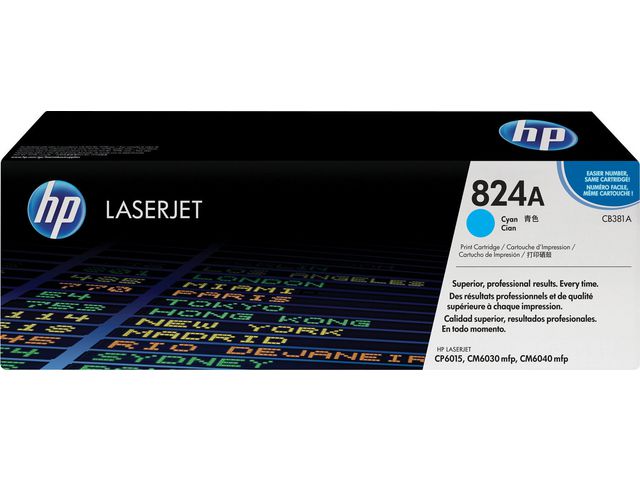 HP Toner CB381A 21K Cyan