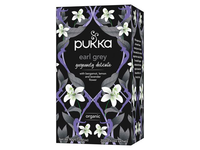 PUKKA Te Svart Gorgeous Earl Grey 20/fp | Kök och servering - Kaffe och te - Te | Kontorsexperten