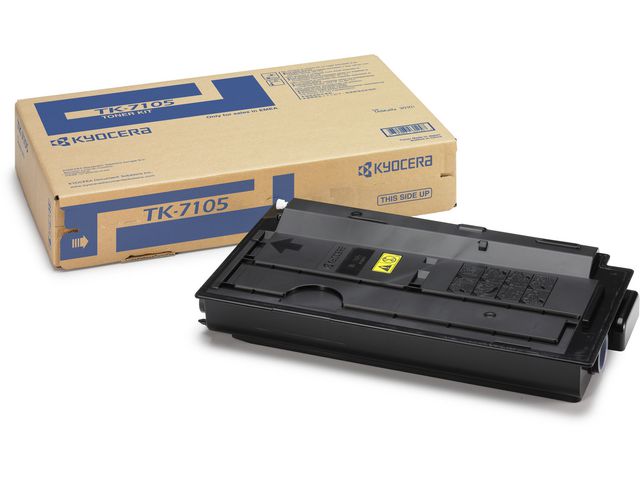 KYOCERA Toner, 7105, svart, 1T02P80NL0 | Toner och bläck - Tonerkassetter - Toner Kyocera | Kontorsexperten