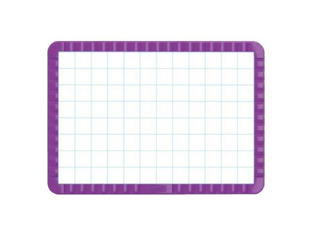 Väggmonterad whiteboardtavla, ram i polyetylenplast, +3 år | Skola och förskola - Lekmaterial - Bygglek, konstruktion och mosaik | Kontorsexperten