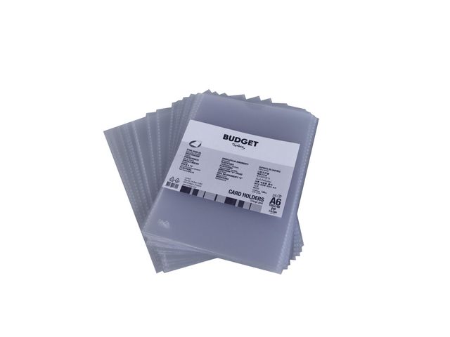 Lyreco BUDGET Plastfodral A6 0,13 25/fp | Kontorsmaterial - Mappar och plastfickor - Plastfodral | Kontorsexperten