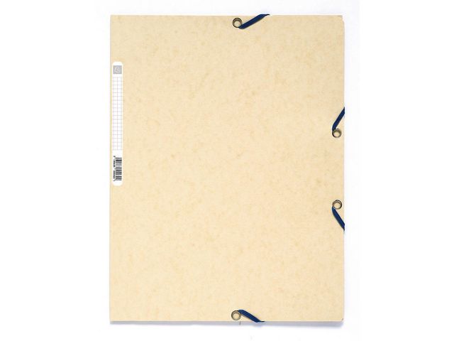 Exacompta Gummibandsmapp 3-klaff Nature Future A4 sand | Kontorsmaterial - Mappar och plastfickor - Gummibandsmappar 3-klaff - Kartong | Kontorsexperten