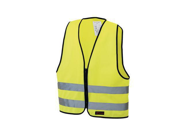 Reflexväst dragkedja Vuxen-XL gul | Skola och förskola - Idrott, hälsa och rörelse - Västar, reflexer och promenadrep | Kontorsexperten