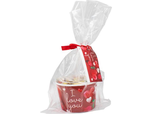 HULTÉN Godis Alla hjärtans inslaget burk 496g | Kök och servering - Ätbart - Godis och choklad | Kontorsexperten