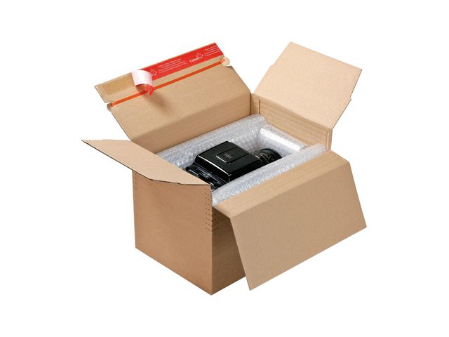 ColomPac E-handelslåda 312x223x140-224mm | Emballage och lagerutrustning - Lådor och well - E-handelslådor | Kontorsexperten