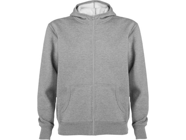 ROLY Hoodie zip Montblanc uni gråmel S | Arbetskläder - Arbetströjor - Hoodies och luvtröjor | Kontorsexperten