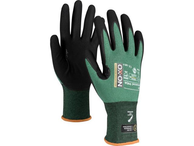 OX-ON Skärskyddshandske Advanced 9904 B 11 | Skyddsutrustning - Skyddshandskar - Skär- och stickskyddshandskar | Kontorsexperten