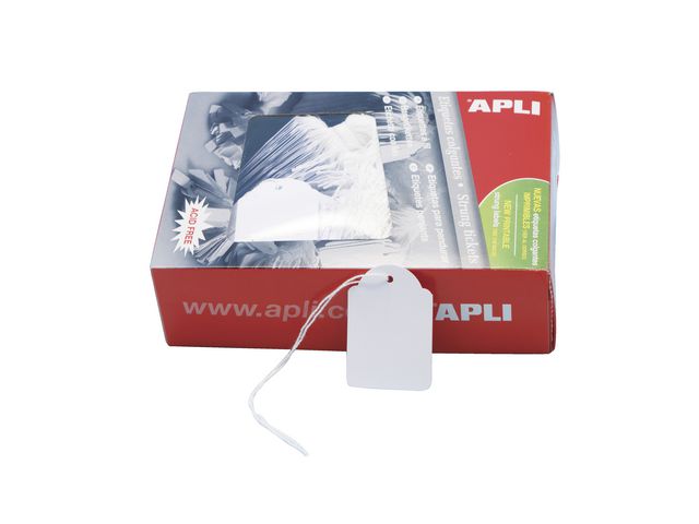 Prisetikett med snöre 34x53mm 500/fp | Kontorsmaterial - Butiksmaterial - Prisetiketter och prismärkare | Kontorsexperten