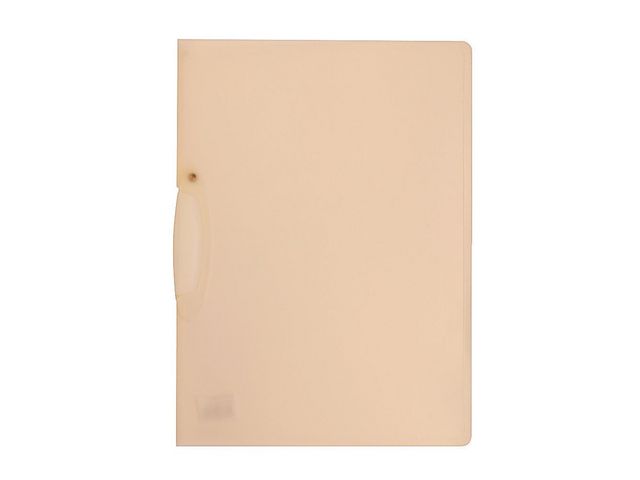 Klämmapp, transparent klämma, A4, plast, vit | Kontorsmaterial - Mappar och plastfickor - Klämmappar | Kontorsexperten