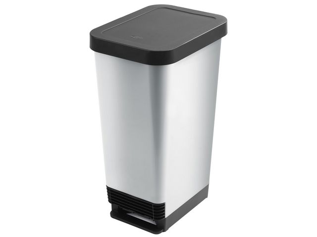 Cep Pedalhink grå 45L | Städ och hygien - Avfallshantering och källsortering - Papperskorgar | Kontorsexperten