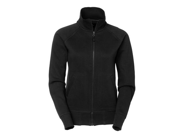 SOUTH WEST Sweatjacka Savannah dam svart 2XL | Arbetskläder - Arbetströjor - Sweatshirts och koftor | Kontorsexperten