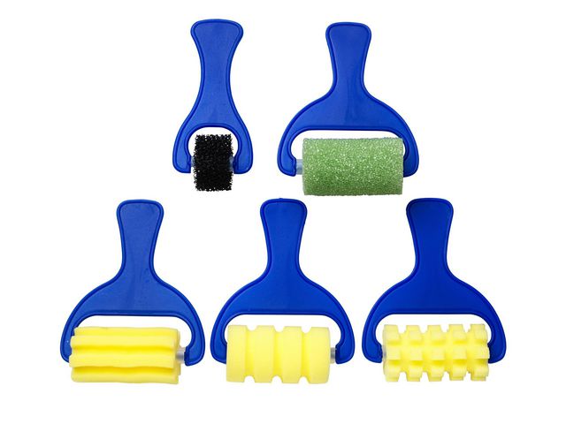 PLAYBOX Rollerset 5/fp | Skola och förskola - Målarfärg och tillbehör - Penslar | Kontorsexperten