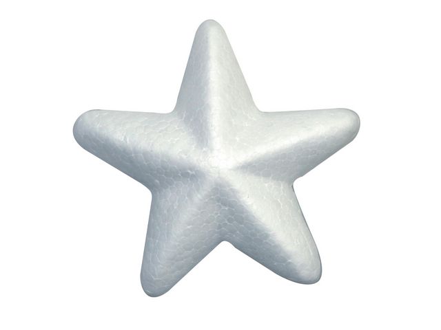 PLAYBOX Frigolitstjärna 7cm 25/fp | Skola och förskola - Hobbymaterial - Styropor | Kontorsexperten