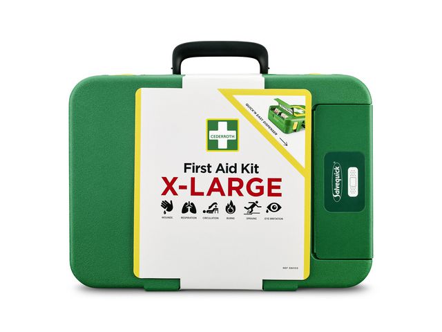 CEDERROTH Första Hjälpen-kit x-large | Skyddsutrustning - Första Hjälpen - Väskor lådor och kit | Kontorsexperten