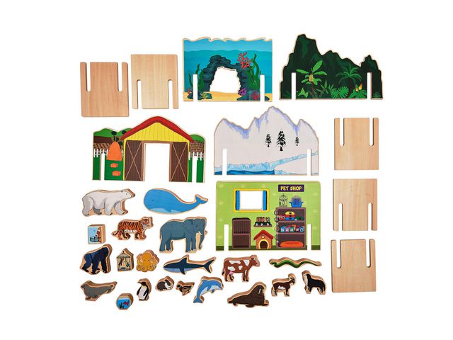 Vilda djur 30/fp | Skola och förskola - Lekmaterial - Lekfigurer - Djur | Kontorsexperten