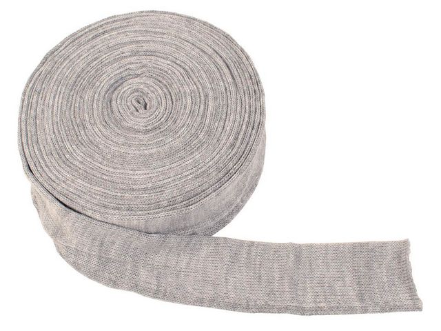 PLAYBOX Tubstickat tyg, 6 cmx10 m, grå | Skola och förskola - Hobbymaterial - Väv | Kontorsexperten