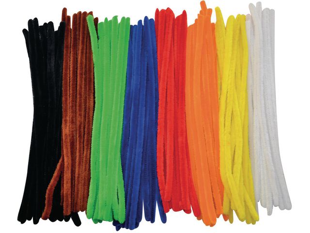 PLAYBOX Piprensare ø10 mm 100/FP 100/fp | Skola och förskola - Hobbymaterial - Piprensare | Kontorsexperten