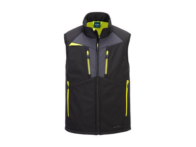 PORTWEST® Softshellväst DX476 svart 2XL | Arbetskläder - Arbetsvästar - Softshellvästar | Kontorsexperten