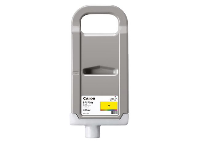 Canon Bläckpatron PFI-710Y Gul | Toner och bläck - Bläckpatroner - Bläckpatroner Canon | Kontorsexperten