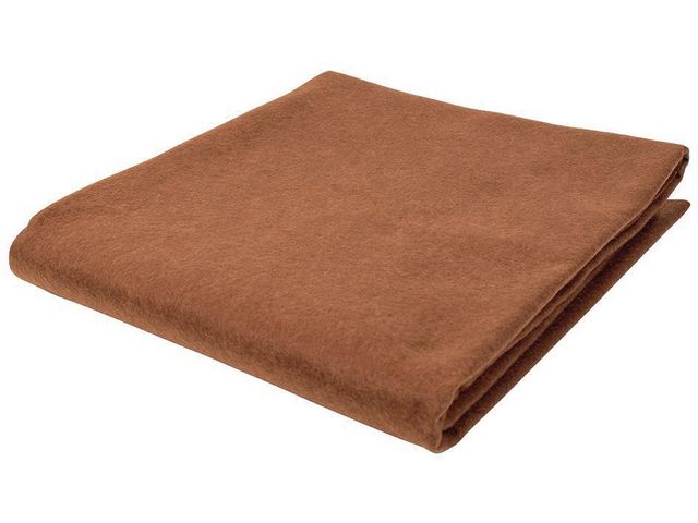 PLAYBOX Dekorationsfilt 90cmx1m brun | Skola och förskola - Hobbymaterial - Filt | Kontorsexperten